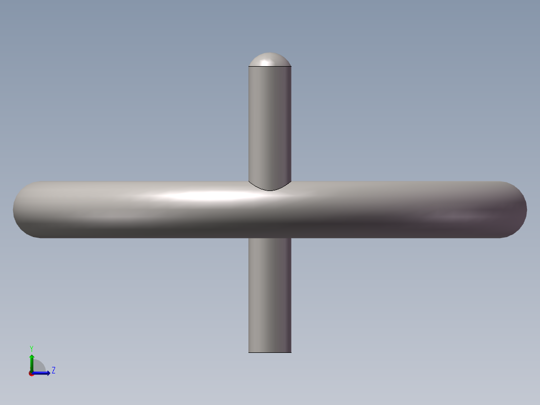 手摇轮3D模型左视图