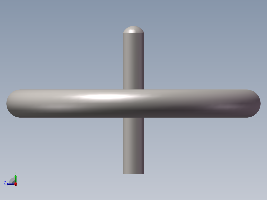手摇轮3D模型右视图