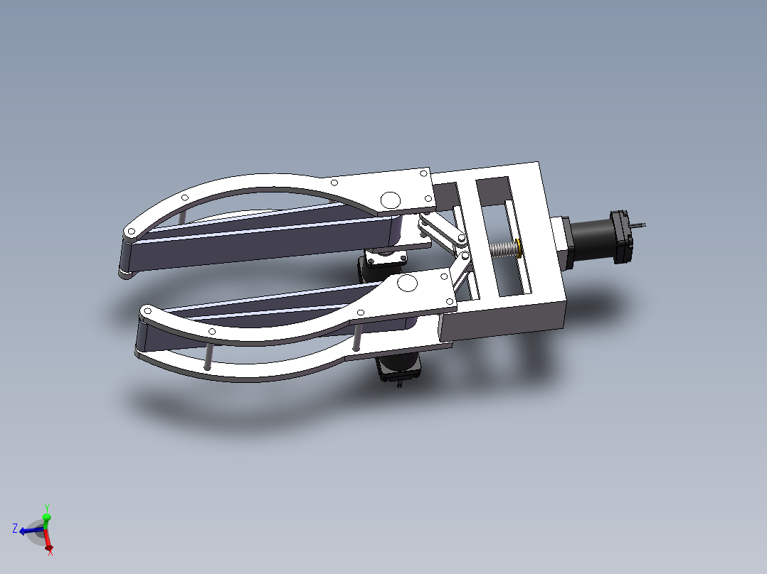 带式机械爪1274760主视图