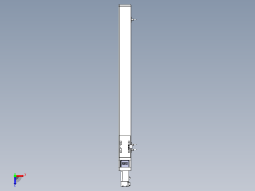 Toyo东佑达直线模组-ETH6M-BC-650-M10俯视缩略图
