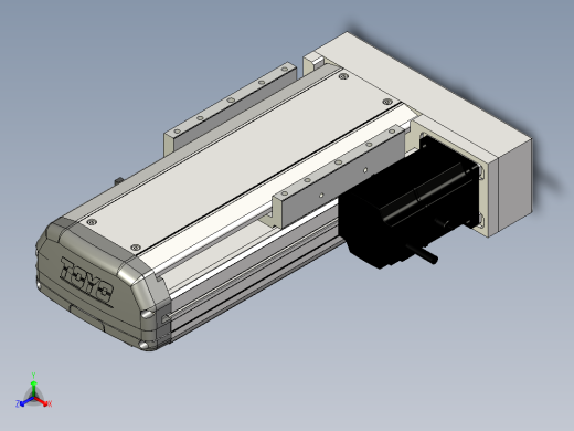 Toyo东佑达直线模组-ETH14-100-BR-200W正等轴测缩略图