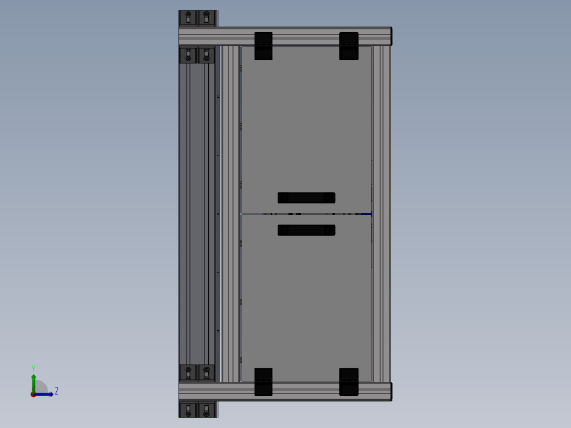 【F59】【STP】【转】某非标真空传输设备左视缩略图