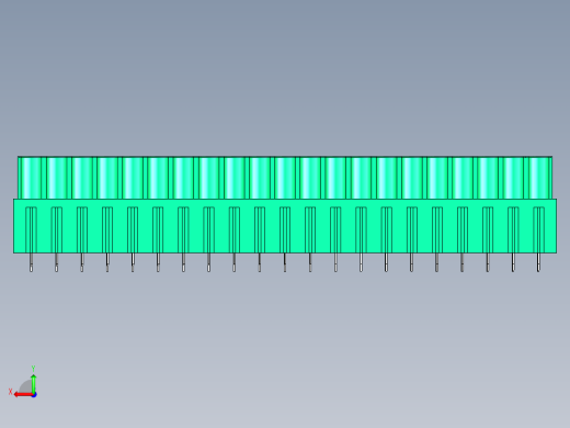 DEGSON 2EDG 系列 5.0mm 可插拔接线端子组-2EDGB-5.0-21P-14-00AH后视缩略图