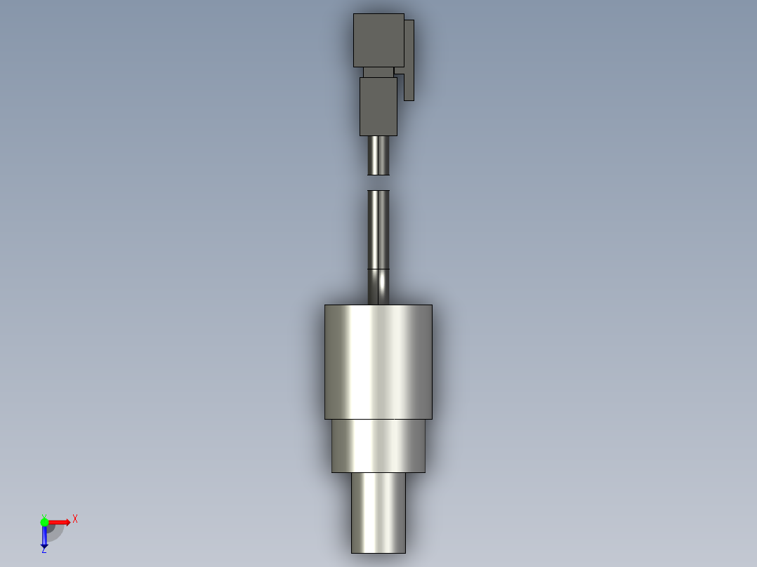 基恩士CA-DPR2_kc图纸模型俯视图