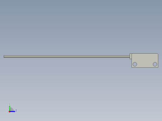 基恩士PS-45_kc图纸模型左视缩略图