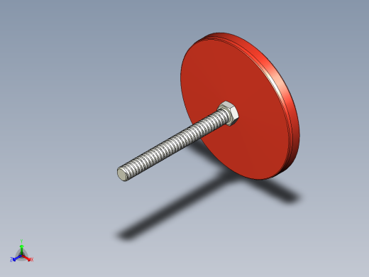 鋼製水平調整腳座408-3D多系列多零件图纸模型