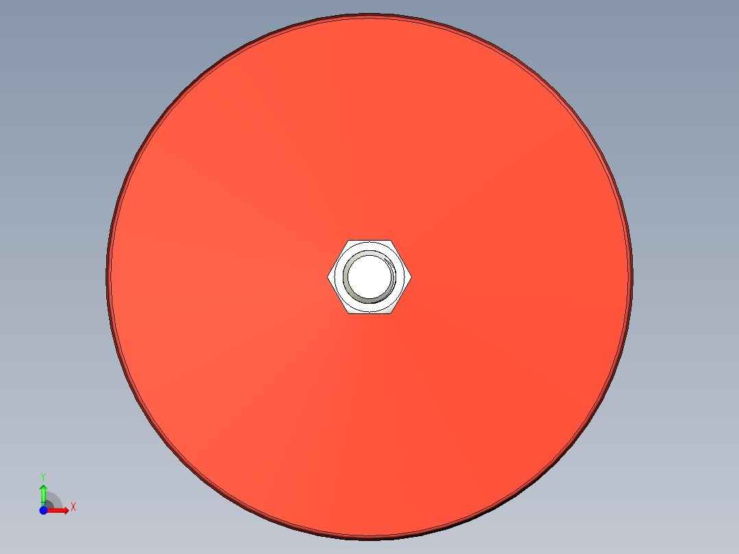 鋼製水平調整腳座408-3D多系列多零件图纸模型前视图