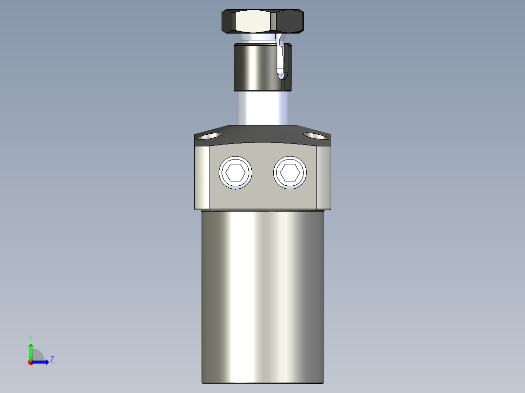 KOSMEKLHS0360-GR-Y45多系列多零件图纸模型左视图