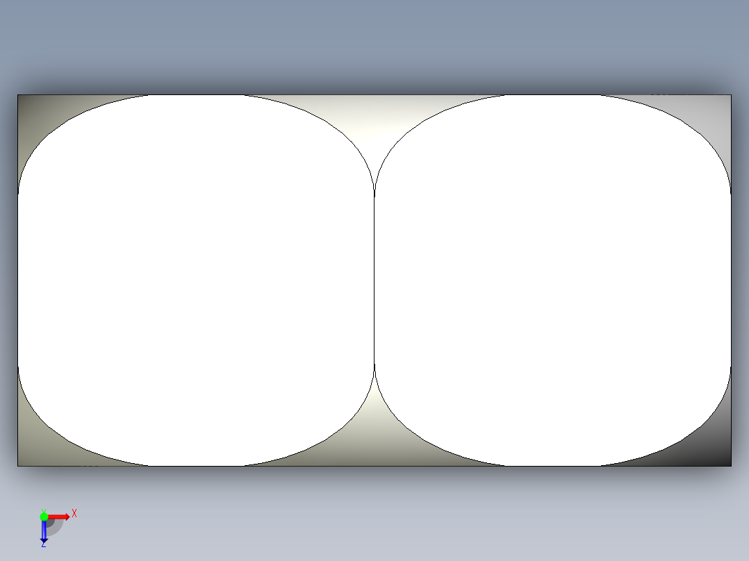 螺帽、不銹鋼螺帽KNTRR,SKNTRR-3D多系列多零件图纸模型俯视图