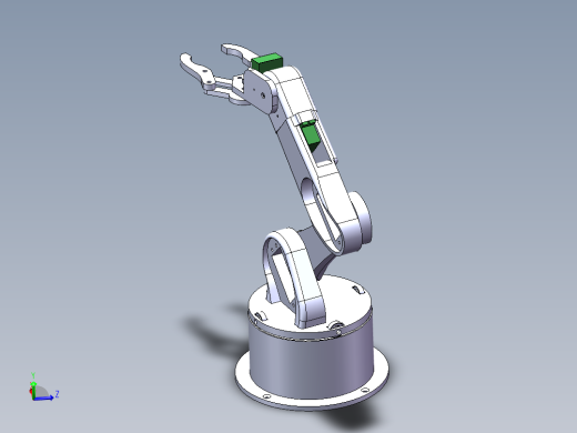 多功能农业机械手结构设计及仿真【含三维+CAD图+说明书】