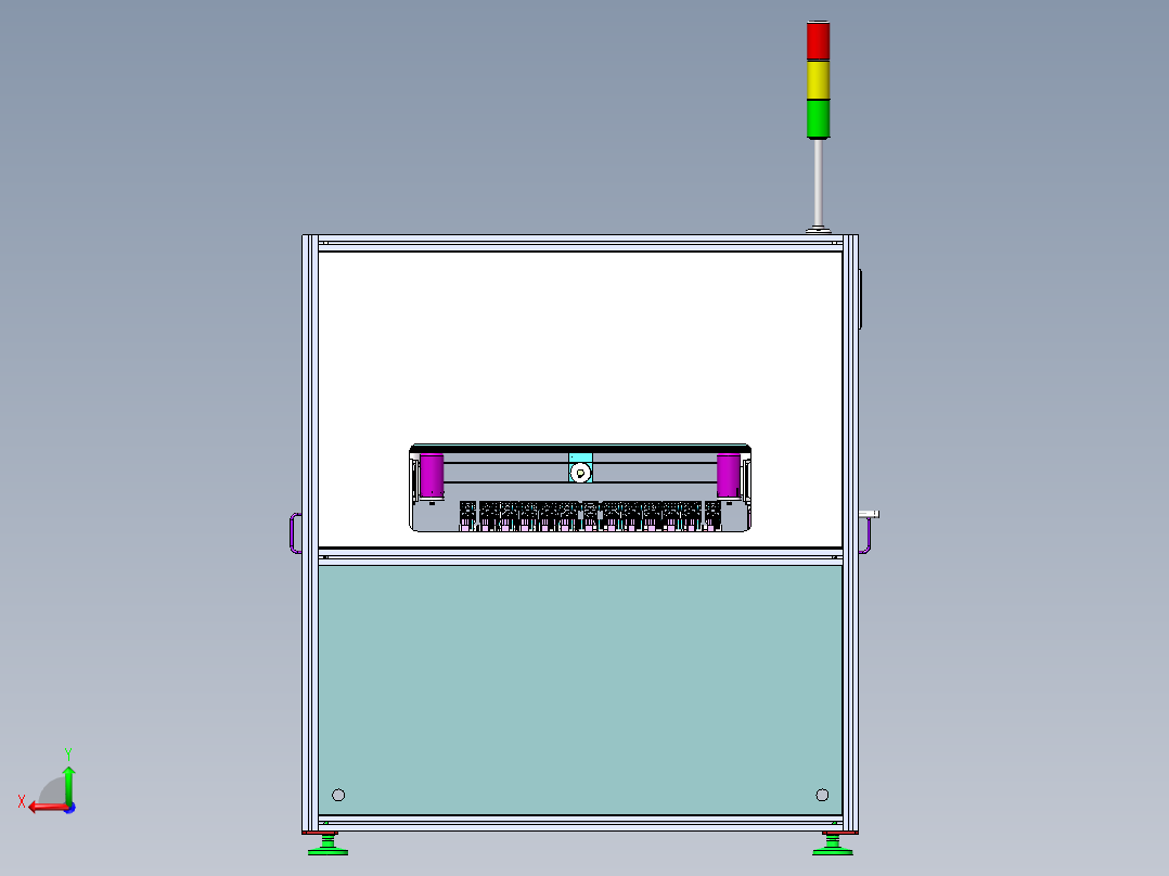 KTBT点胶机后视图