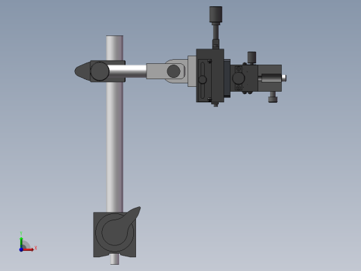 一组ccd支架前视缩略图