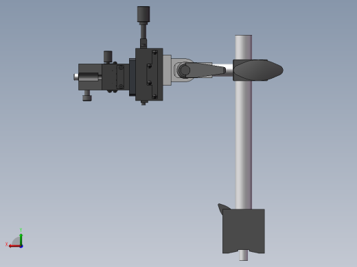 一组ccd支架后视缩略图