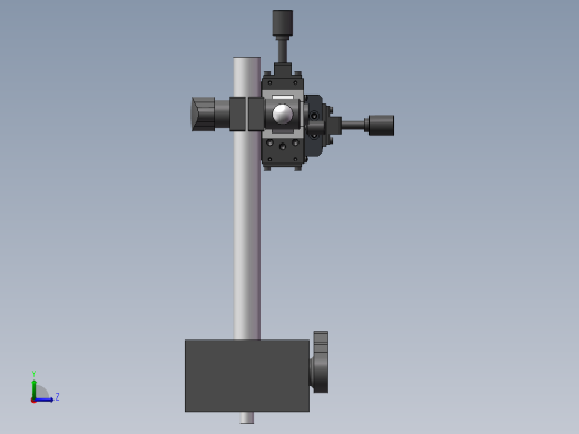 一组ccd支架左视缩略图