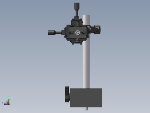 一组ccd支架右视缩略图