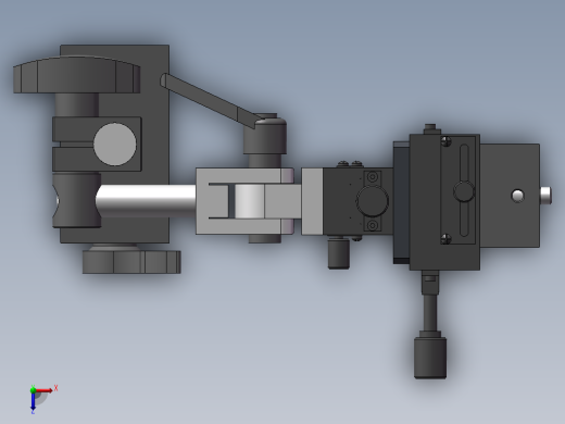 一组ccd支架俯视缩略图