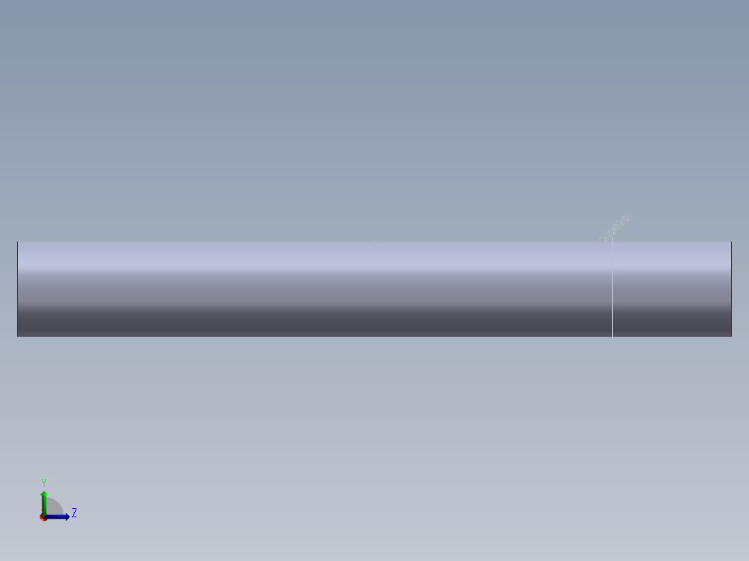 S27 联动杆左视图