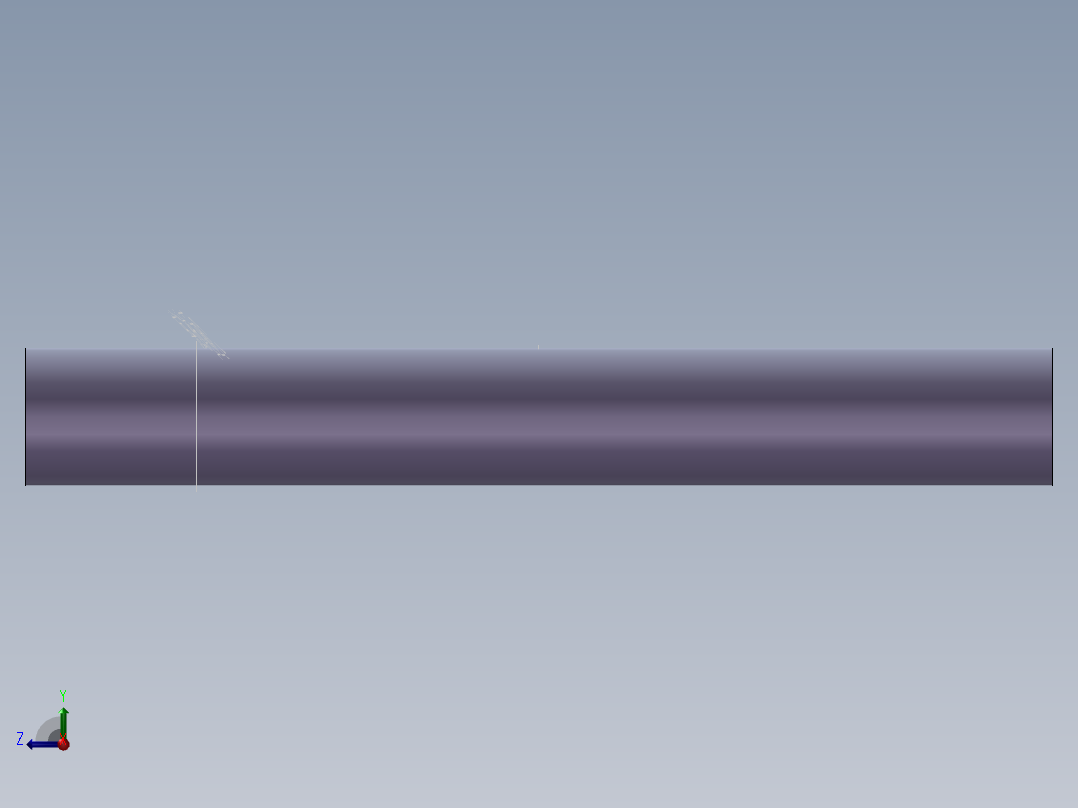 S27 联动杆右视图