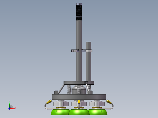 药品检测用试管架前视缩略图