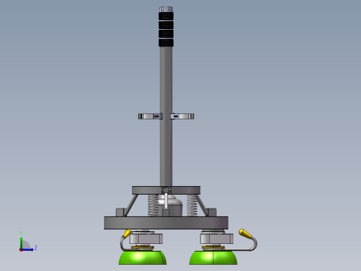 药品检测用试管架左视缩略图