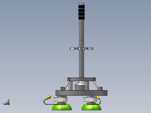 药品检测用试管架右视缩略图