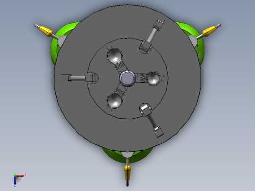药品检测用试管架俯视缩略图