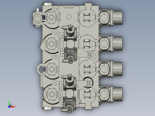 美洲豹直升机液压块前视缩略图