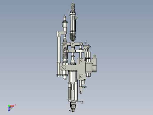 美洲豹直升机液压块俯视缩略图