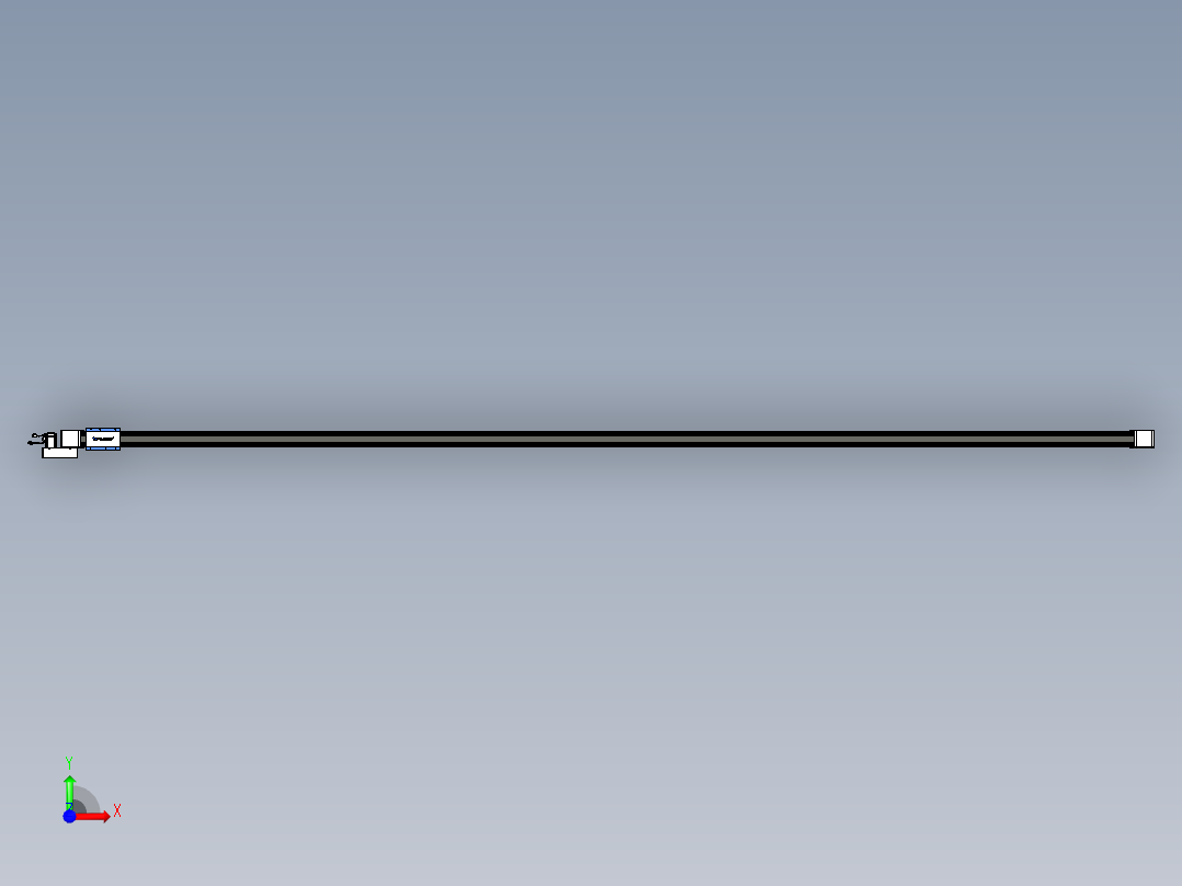 威洛博LB.GB同步带传动--欧规系列GB8-L96-S5300-BL-P40前视图