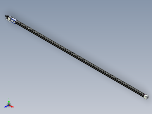 威洛博LB.GB同步带传动--欧规系列GB8-L96-S5300-BL-P40正等轴测缩略图