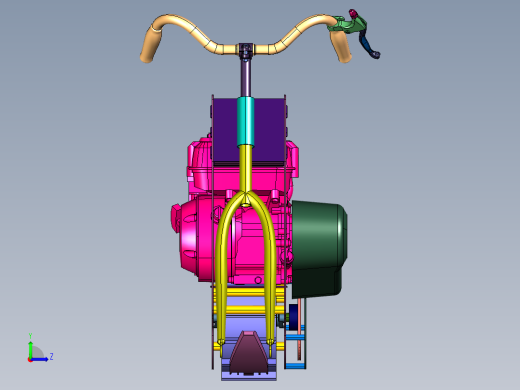 履带滑雪场雪地摩托左视缩略图