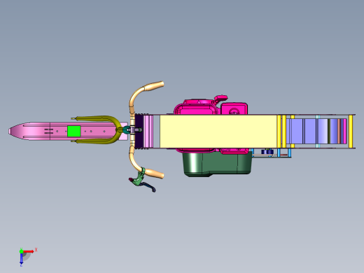履带滑雪场雪地摩托俯视缩略图