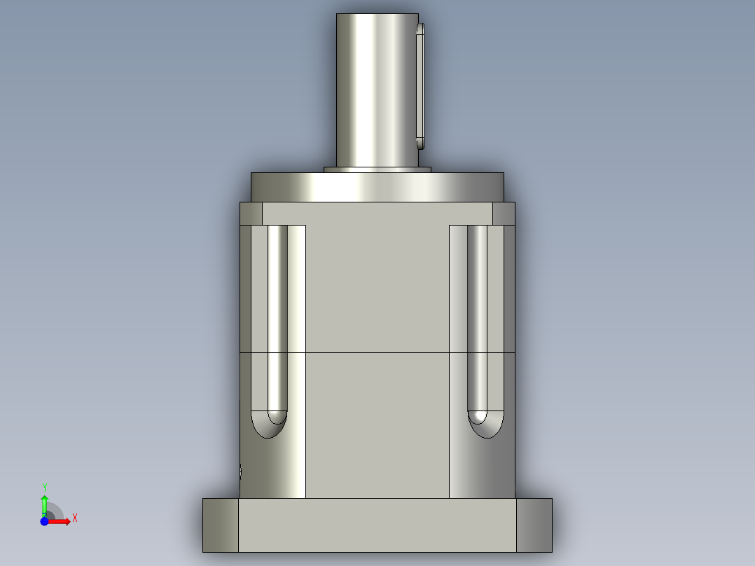 斜齿PGH142-L1 35-114.3-200-M12-180WZ CZ42.STEP前视图