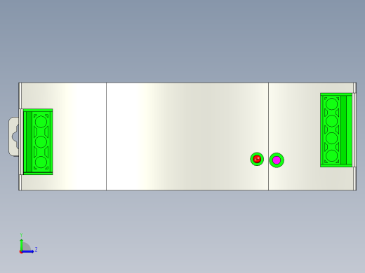 明纬SDR系列开关电源合集轨道式左视缩略图
