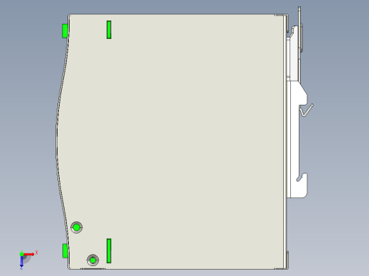 明纬SDR系列开关电源合集轨道式俯视缩略图