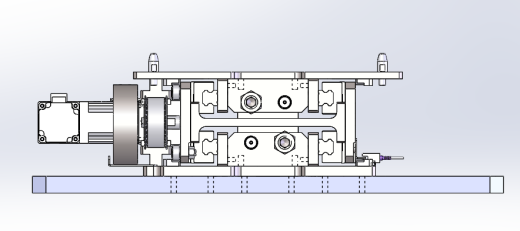 单向三级伸缩货叉缩略图