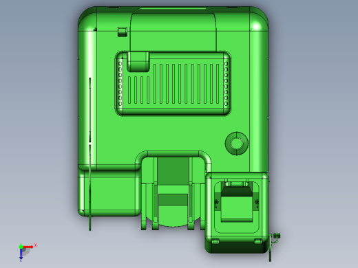 0.5m³液压挖掘机工作装置设计【含三维UG+9张CAD图+文档资料】俯视缩略图