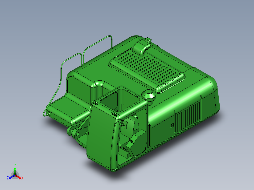 0.5m³液压挖掘机工作装置设计【含三维UG+9张CAD图+文档资料】正等轴测图