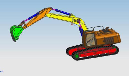 0.5m³液压挖掘机工作装置设计【含三维UG+9张CAD图+文档资料】缩略图