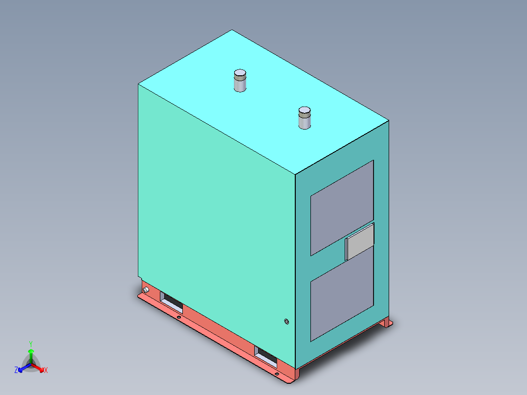 冷冻式空气干燥机模型