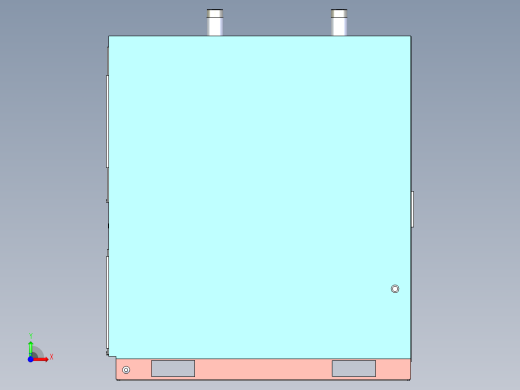 冷冻式空气干燥机模型前视缩略图