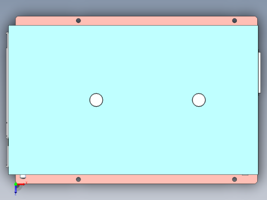 冷冻式空气干燥机模型俯视缩略图