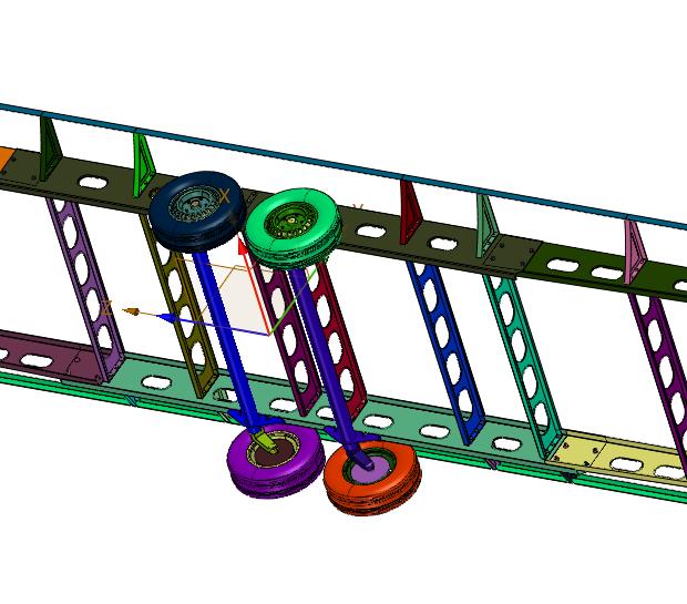公路版拖挂房车底盘