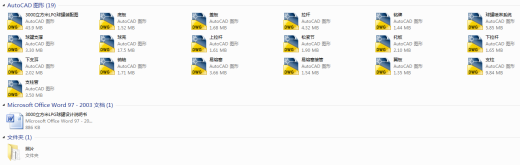 3000立方米LPG球罐（带梯子）全套图纸缩略图
