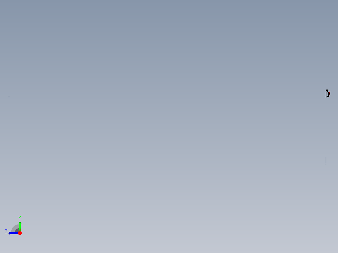 手动水果削皮器-CATIA右视图