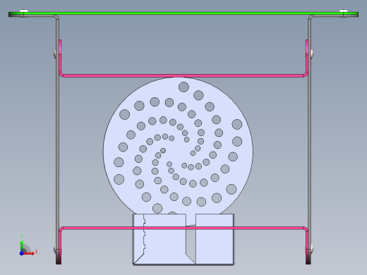 多功能钣金桌前视缩略图