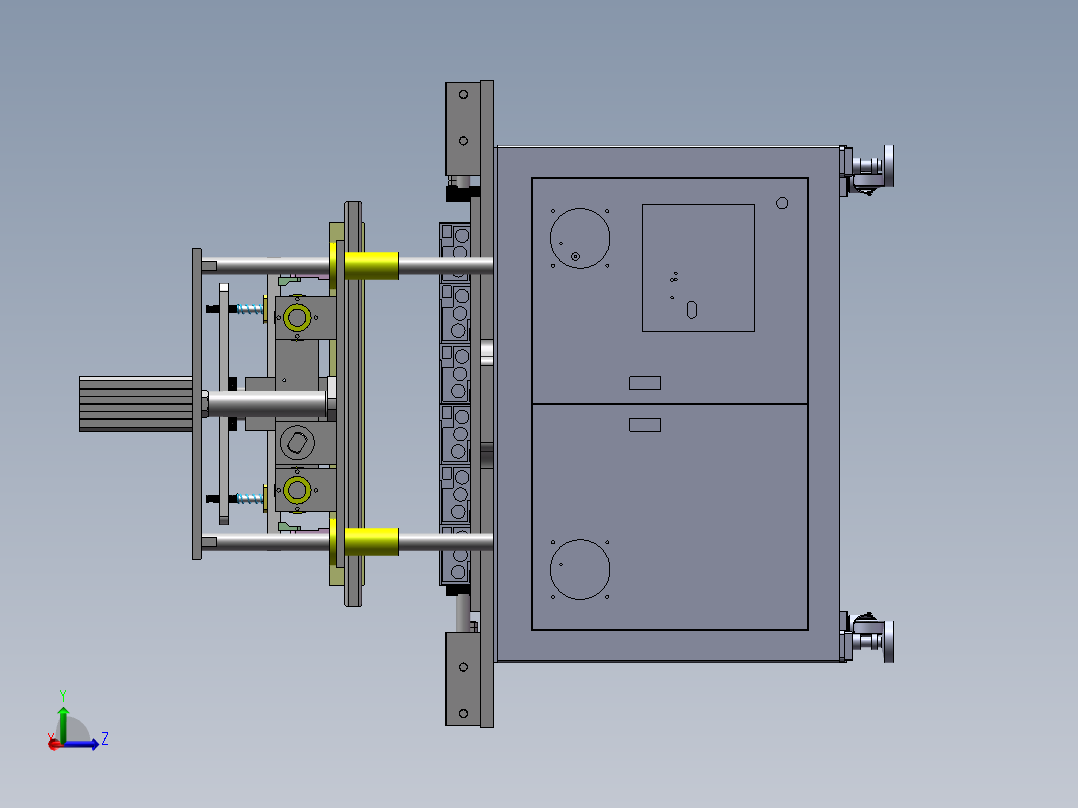 广告印刷机sw18可编辑后视图