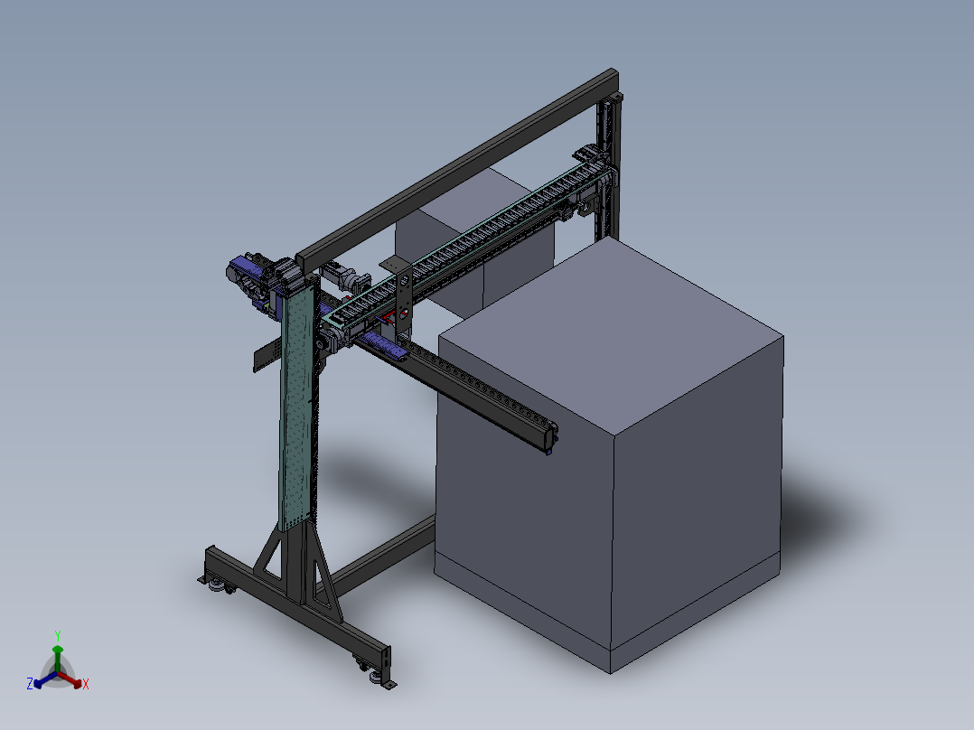 龙门码垛机械臂sw20可编辑