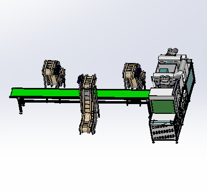 乳胶漆油桶输送线sw17可编辑缩略图