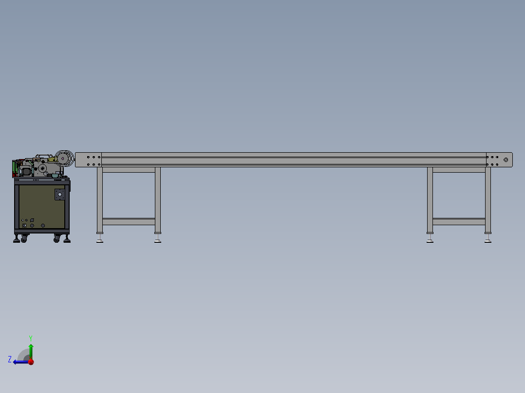 尼龙线自动化卷捆成型机sw17可编辑右视图